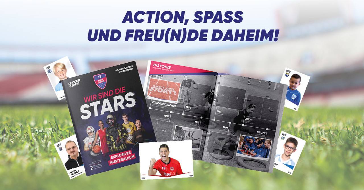 Stickerstars in Corona-Zeiten? Action, Spaß und Freu(n)de daheim!