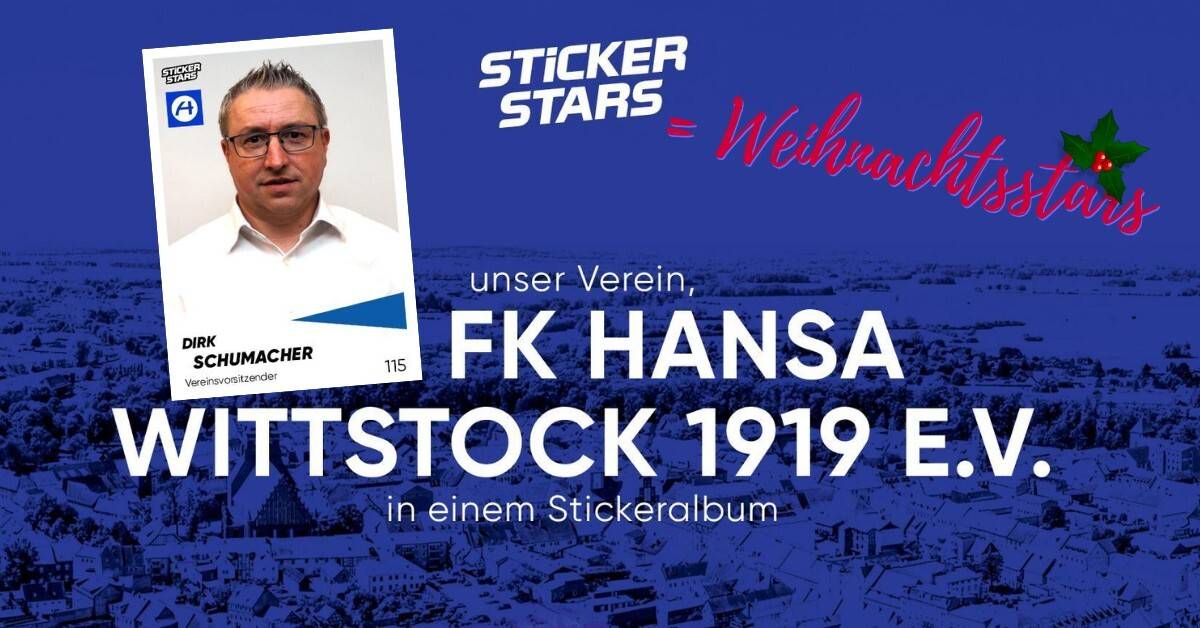 “Eine Aktion für die Ewigkeit” - Das Spendenprojekt von Hansa Wittstock