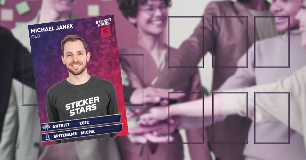 Was verbirgt sich hinter einem Stickeralbum für Unternehmen?