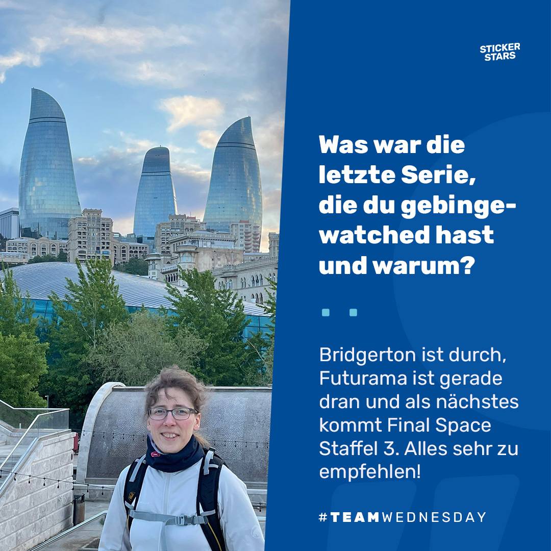 Die Stickerstars stellen sich vor: Anne