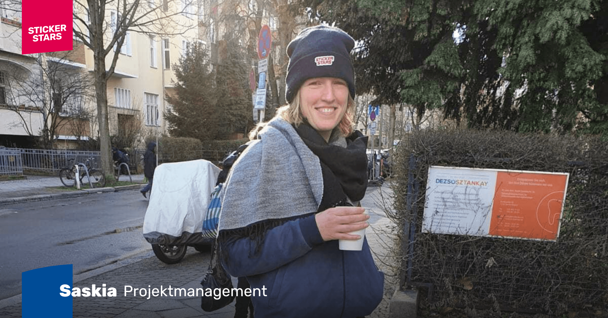 Die Stickerstars stellen sich vor: Saskia