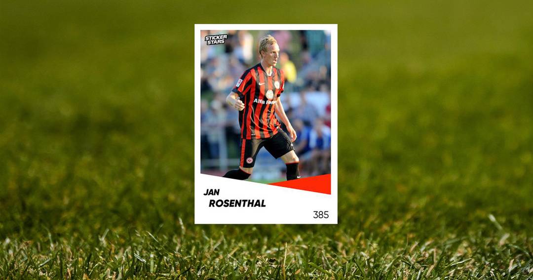 Jan Rosenthal Sticker Eintracht Frankfurt