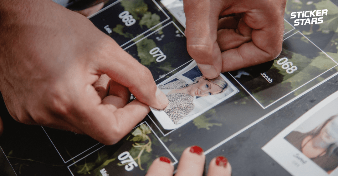 Außergewöhnliche Hochzeitsdeko: So kannst du unsere Sticker auch verwenden