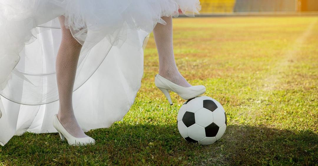 Auch ein sportliches Hochzeitsmotto ist eine tolle Idee.