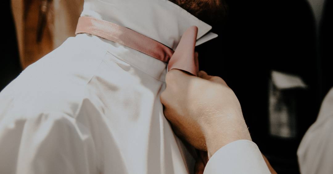 Getting ready Fotos von der Hochzeit.