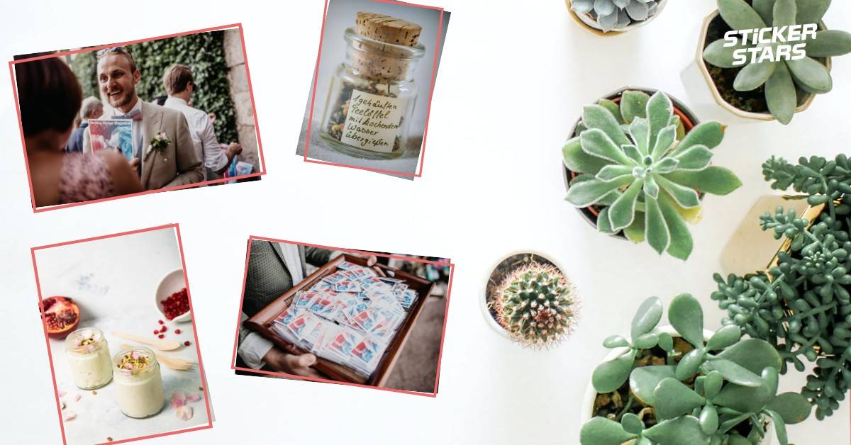 Die coolsten Gastgeschenk-Ideen für deine Hochzeit 