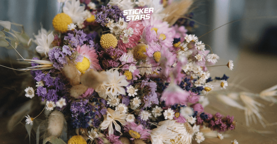 Ein wunderschöner Hochzeitstrend 2021: Trockenblumen auf Hochzeiten