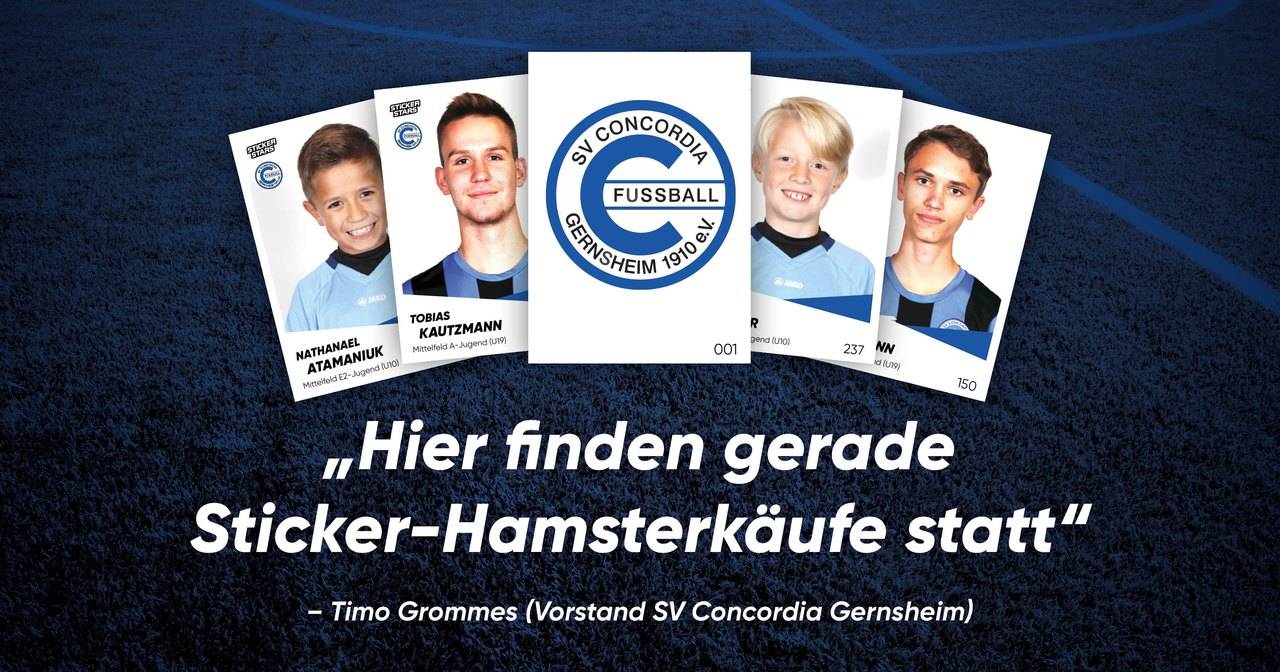 „Bei uns finden gerade Sticker-Hamsterkäufe statt“