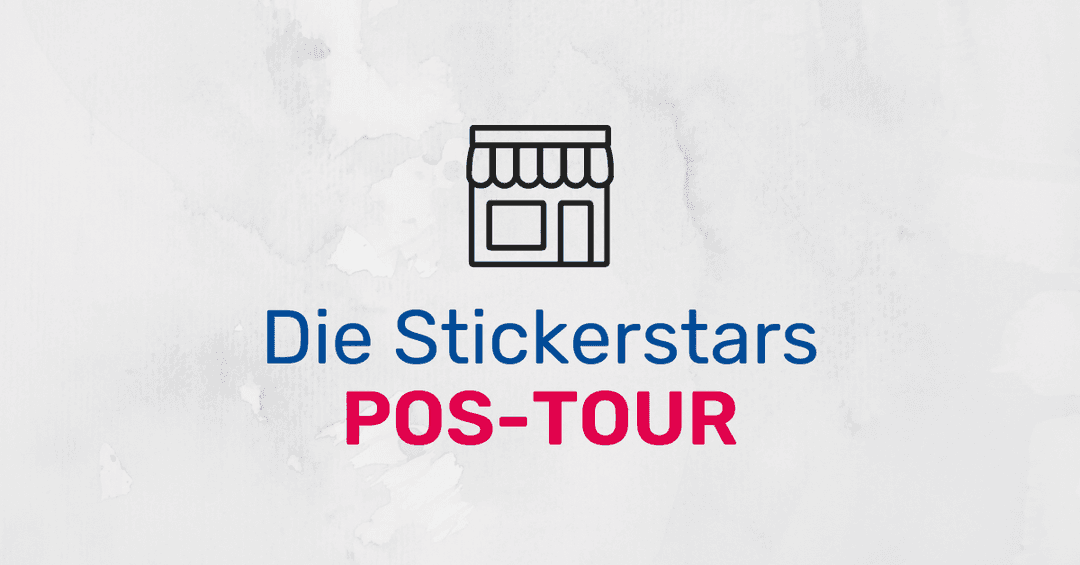 Logo der Stickerstars POS-Tour
