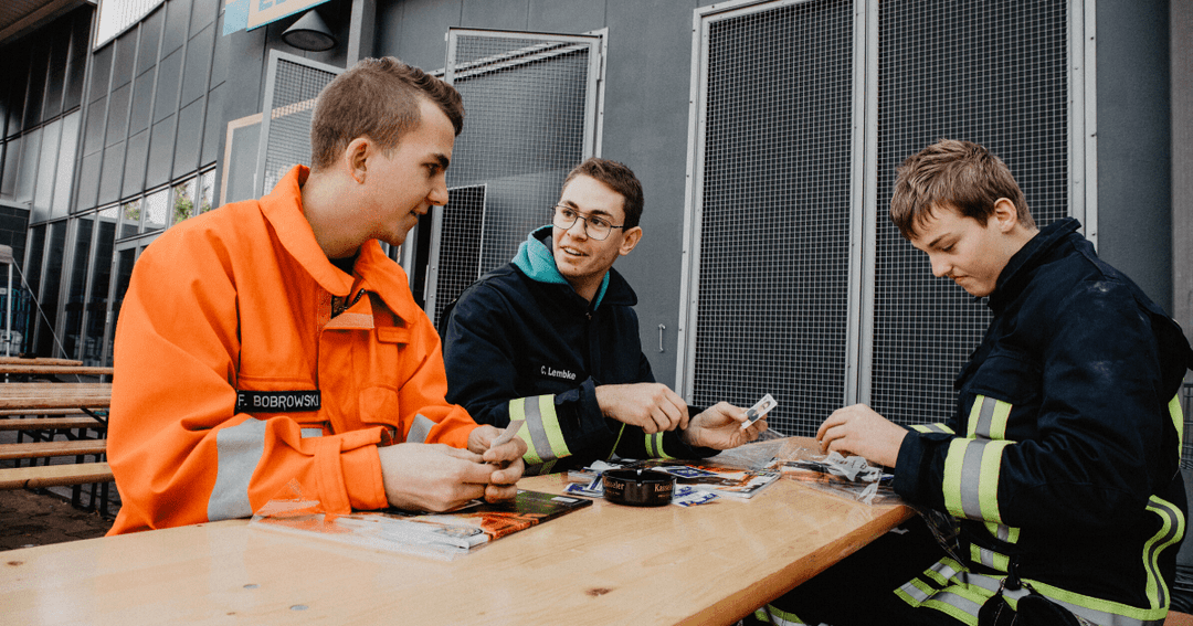 Tauschbörse beim Kick-Off