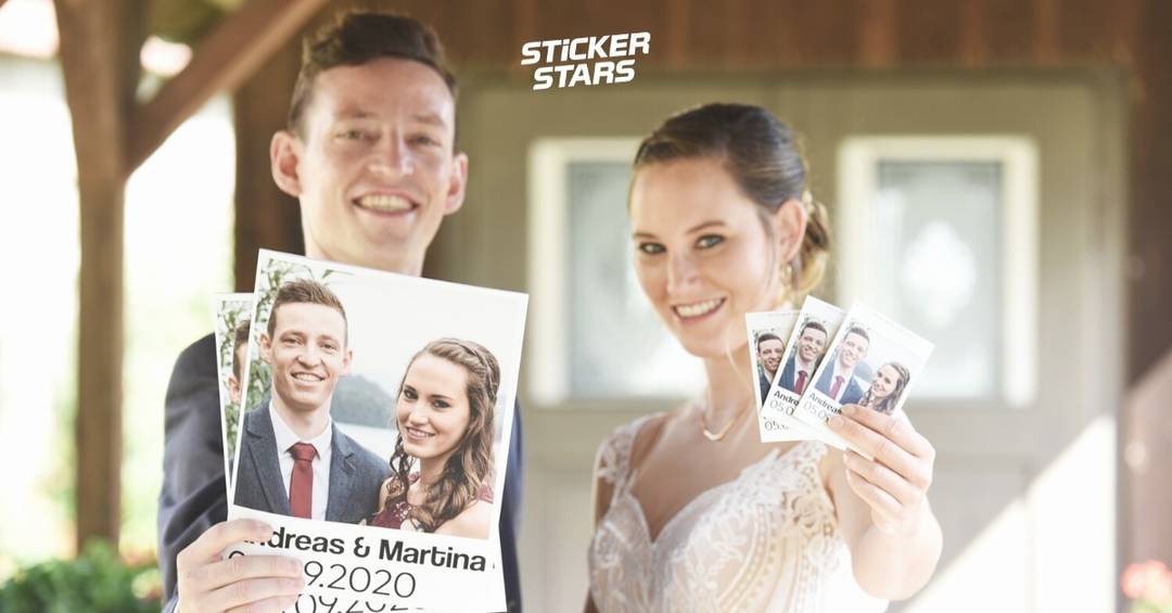 Traumhochzeit mit Stickeralbum feiern. Daniela Friedli.
