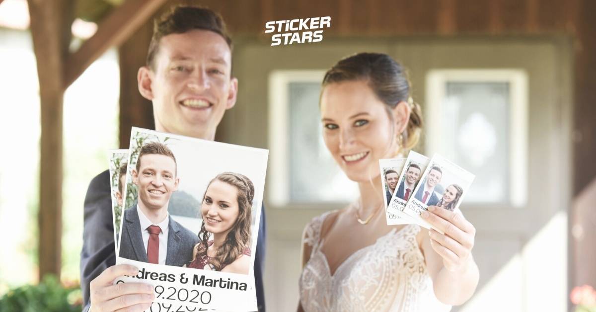 Traumhochzeit & Stickeralbum: Ein glückliches Stickerstars-Brautpaar berichtet
