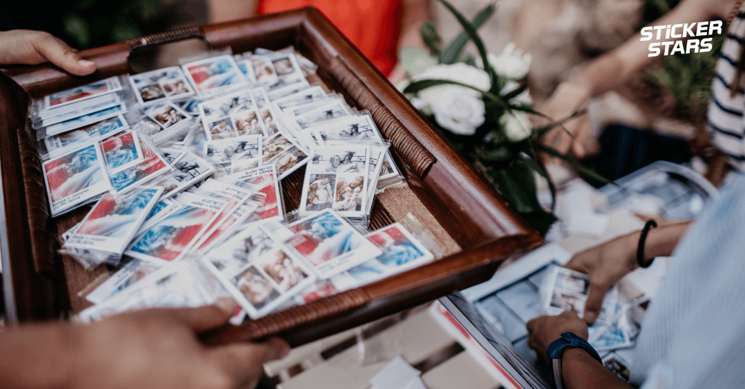 Außergewöhnliche Hochzeitsdeko: So kannst du unsere Sticker auch verwenden