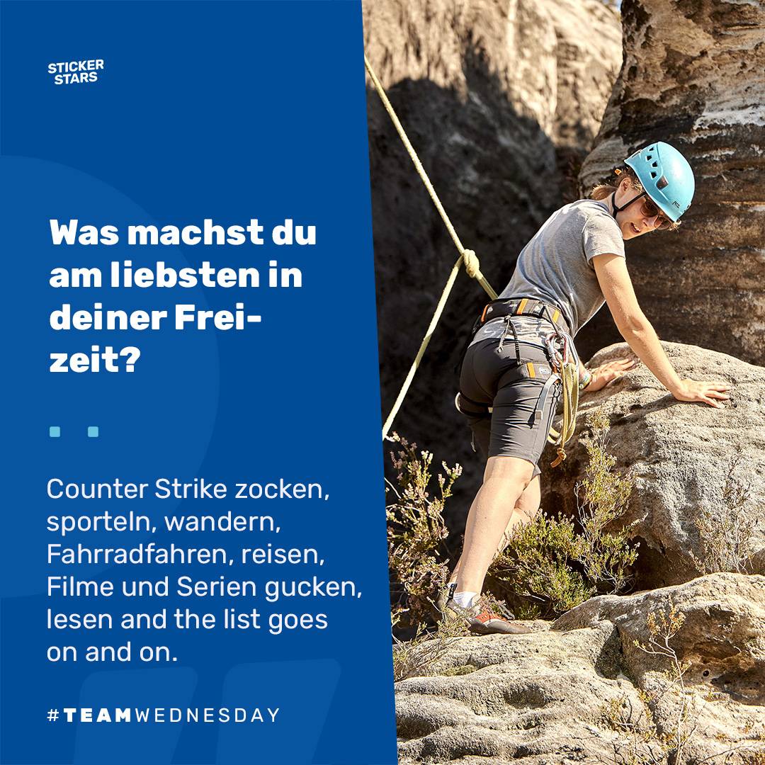 Die Stickerstars stellen sich vor: Anne