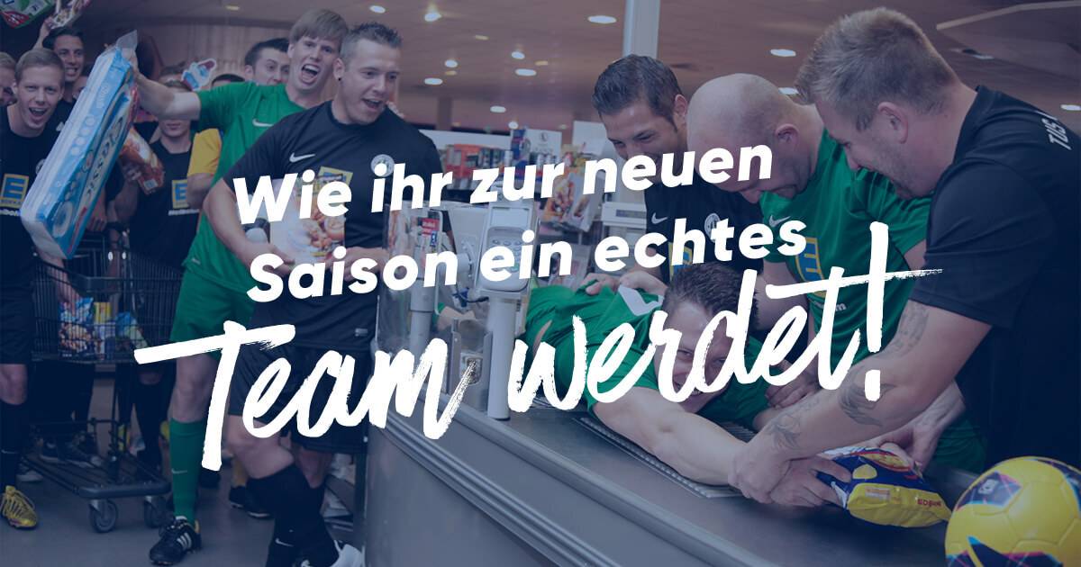 Teambuilding-Maßnahmen in der Saison-Vorbereitung – SO funktioniert‘s wirklich!