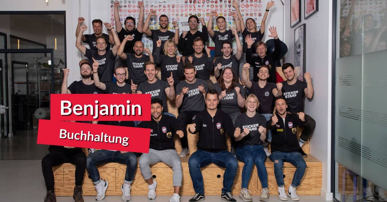 Die Stickerstars stellen sich vor: Benjamin